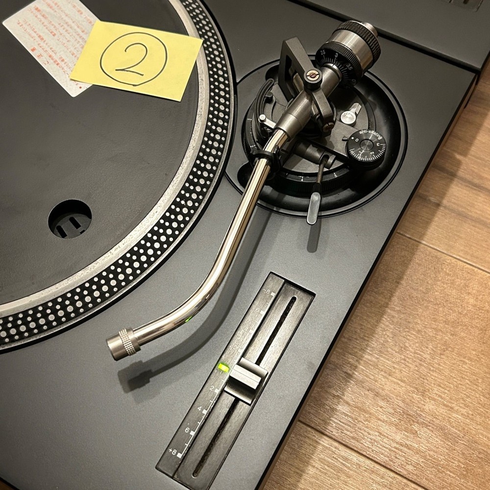 Technics SL-1200MK3 DJ Record Turntable System Pair Set Mogami FullyFunction