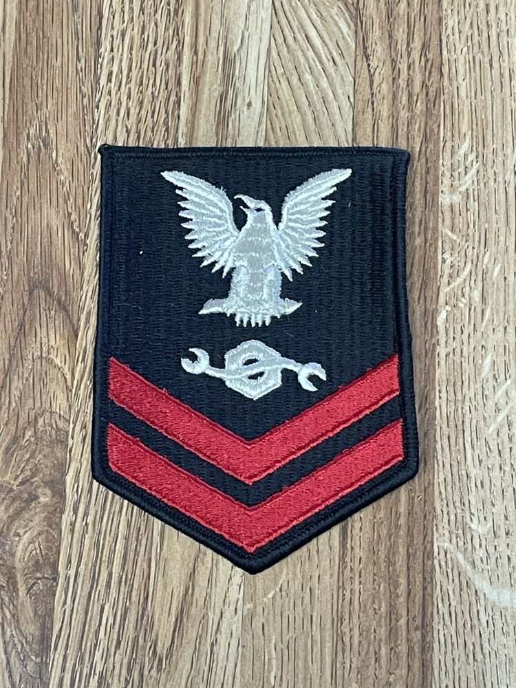 US Navy Construction Mechanic Petty Officer First Class Patch