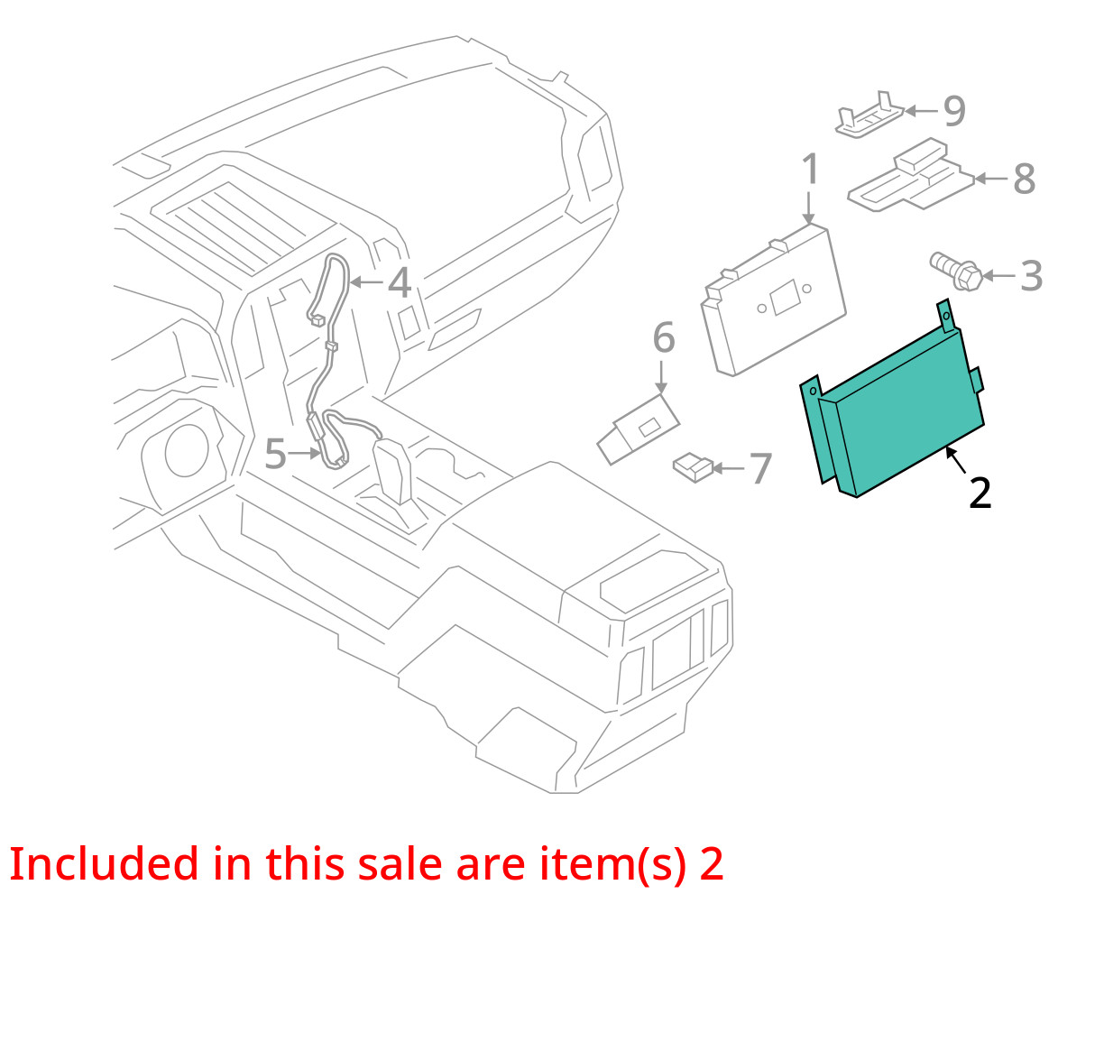 16 FORD F150 RADIO AUDIO DISPLAY SCREEN 8" GL3T18B955SB