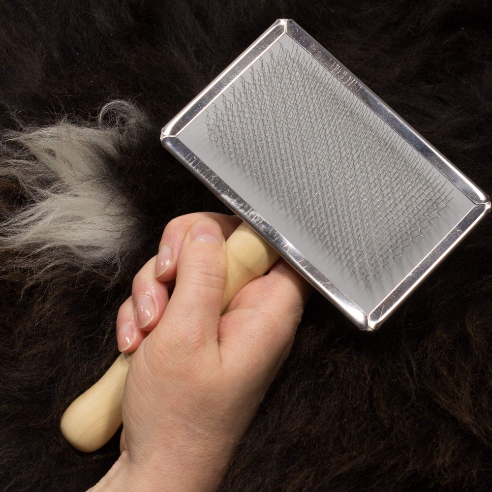 Sheepskin Cleaning Brush For Rugs & Throws