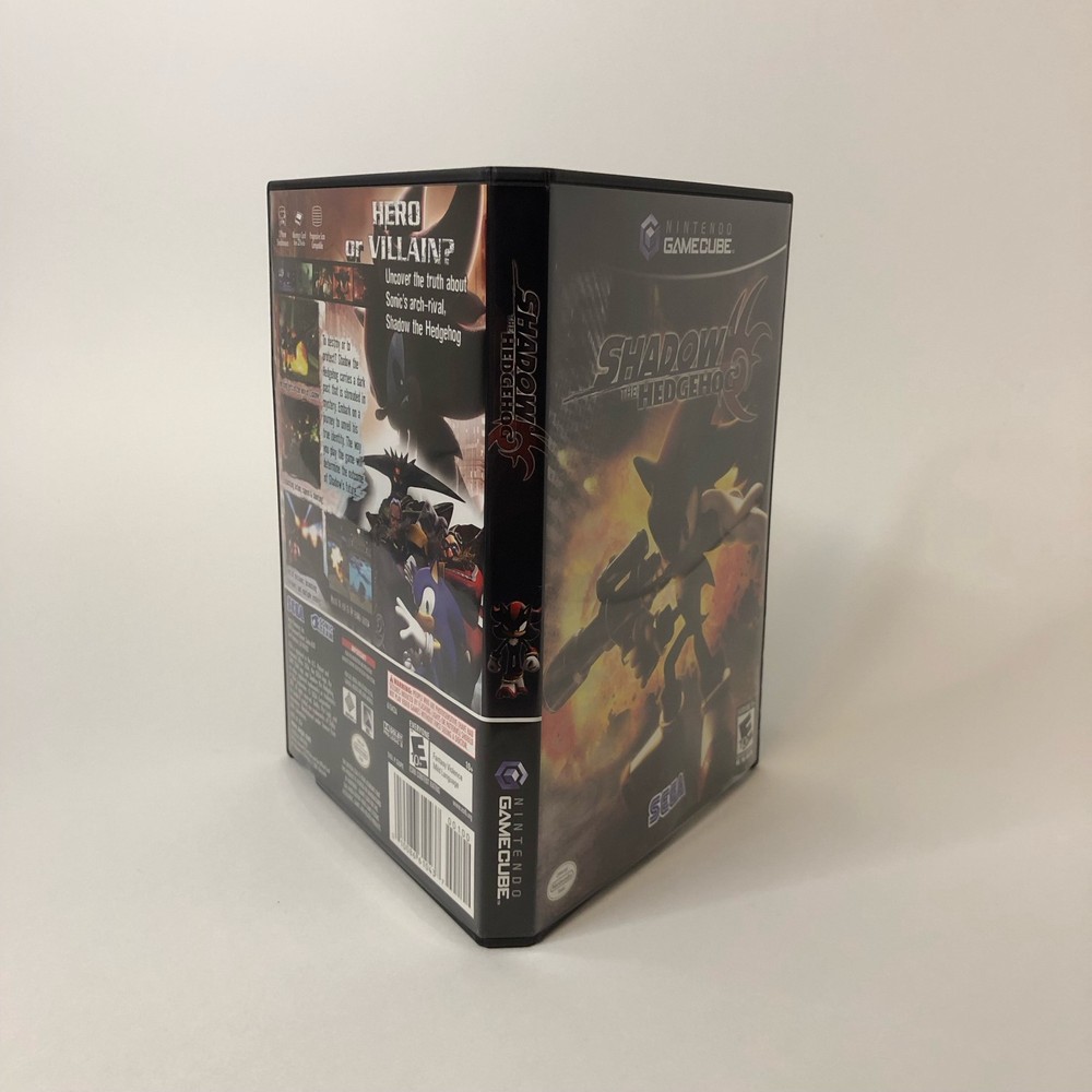 Replacement Case and Manual Only for Shadow The Hedgehog Nintendo GameCube