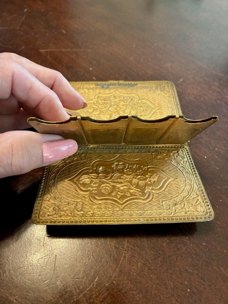 Antique Folding Needle Case Dated 1869 William Lewis Redditch