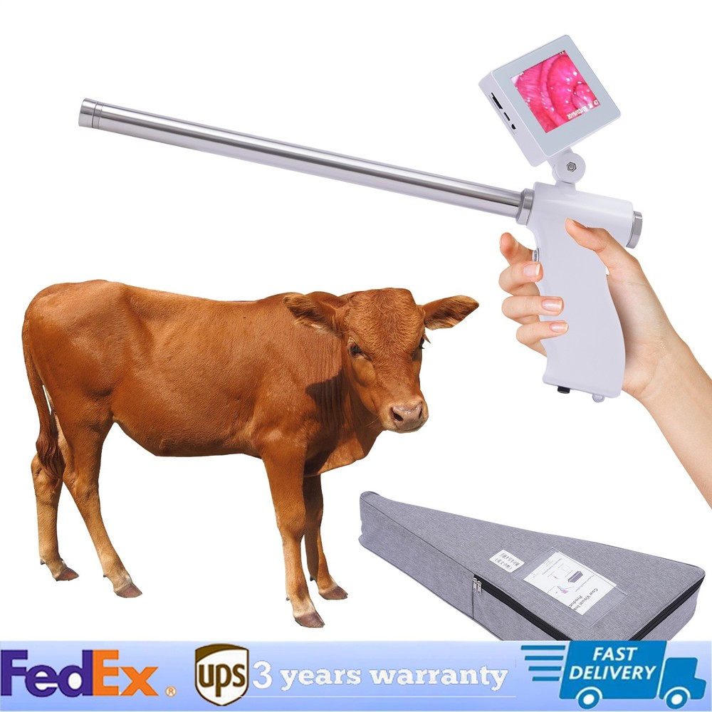 Visual Insemination Gun for Cattle with HD Screen & Adjustable Design