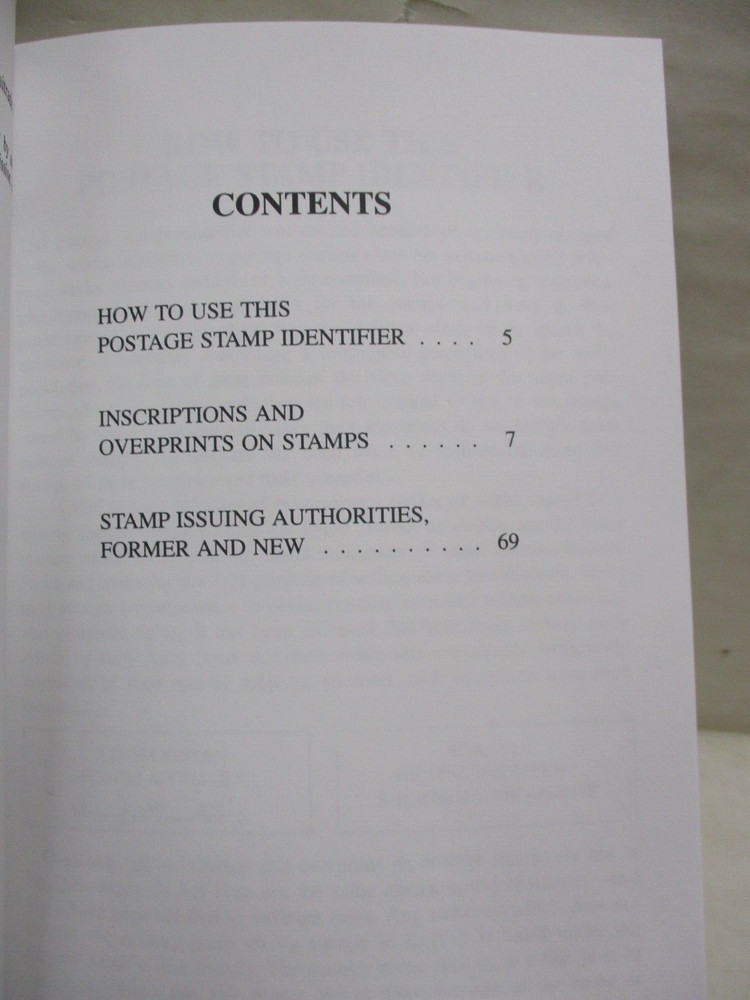 The Unitrade Postage Stamp Identifier Softcover Book 1997