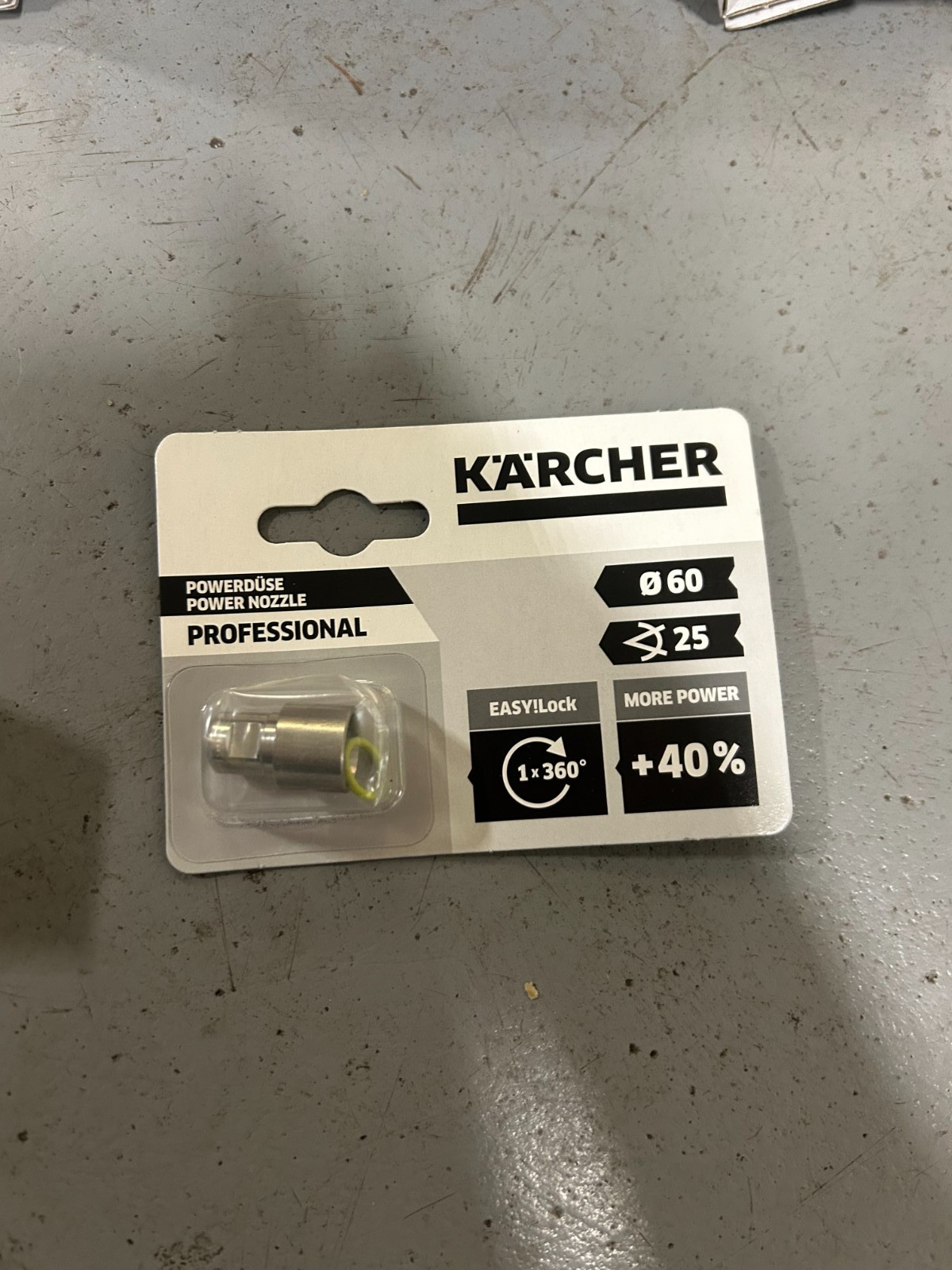 Karcher Commercial Trigger Gun, Spray Wand, 25 Degree Nozzle & Adapter PKG