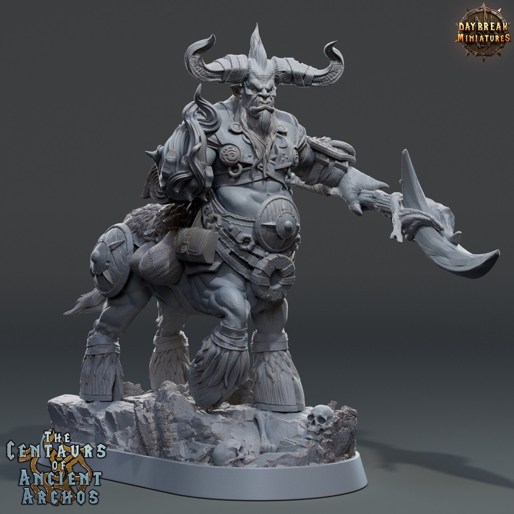 Centaur Warlock Destrius | DayBreak Miniatures |