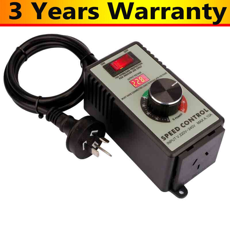 Angle Grinder Speed Control Electronic Voltage Regulator w/Overload Protection