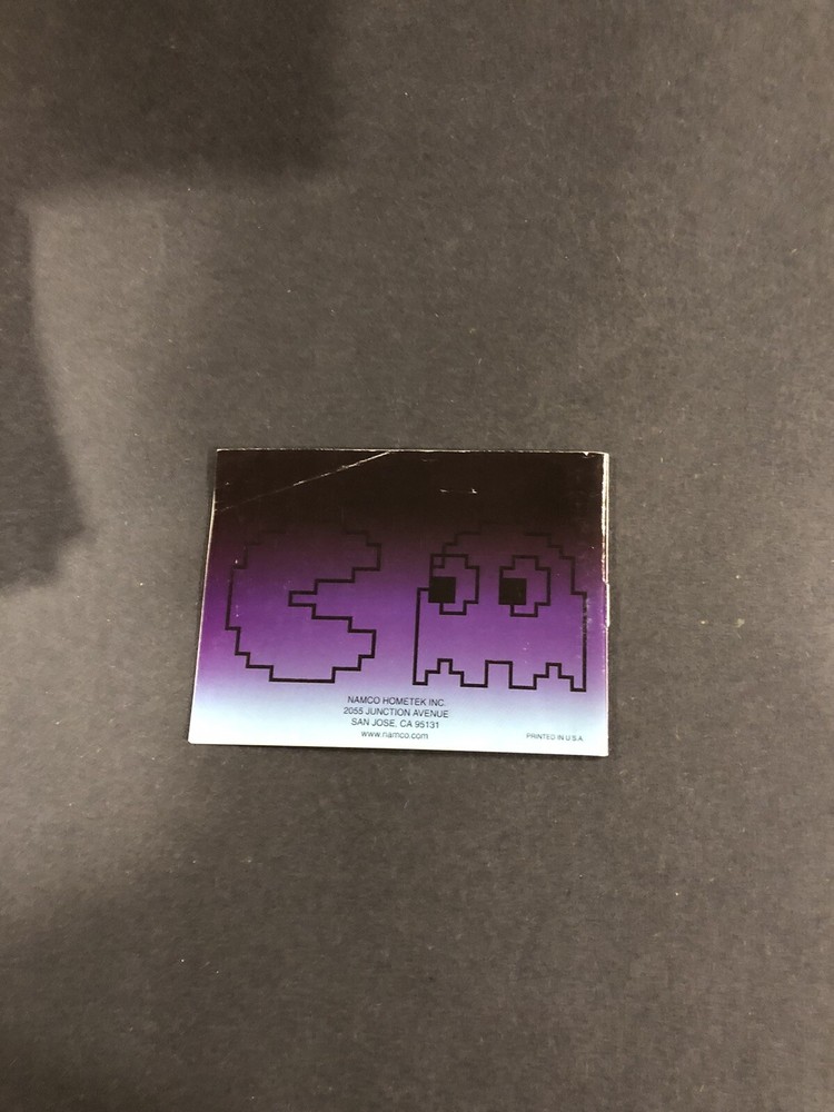 pacman collection gba manual