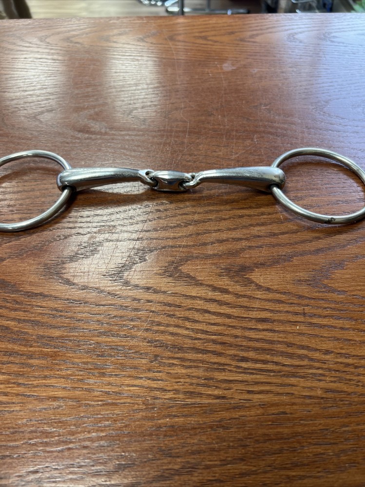 6" Stubben Steeltec Loose Ring Snaffle