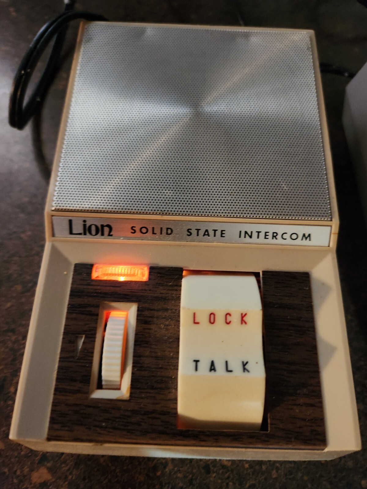 Lion Solid State Intercom Japan AS IS Prop Display NOT WORKING Vintage Pair