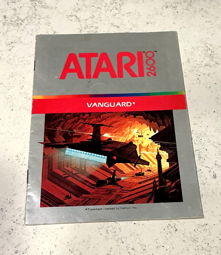 Atari 2600 Vanguard* Manual Only