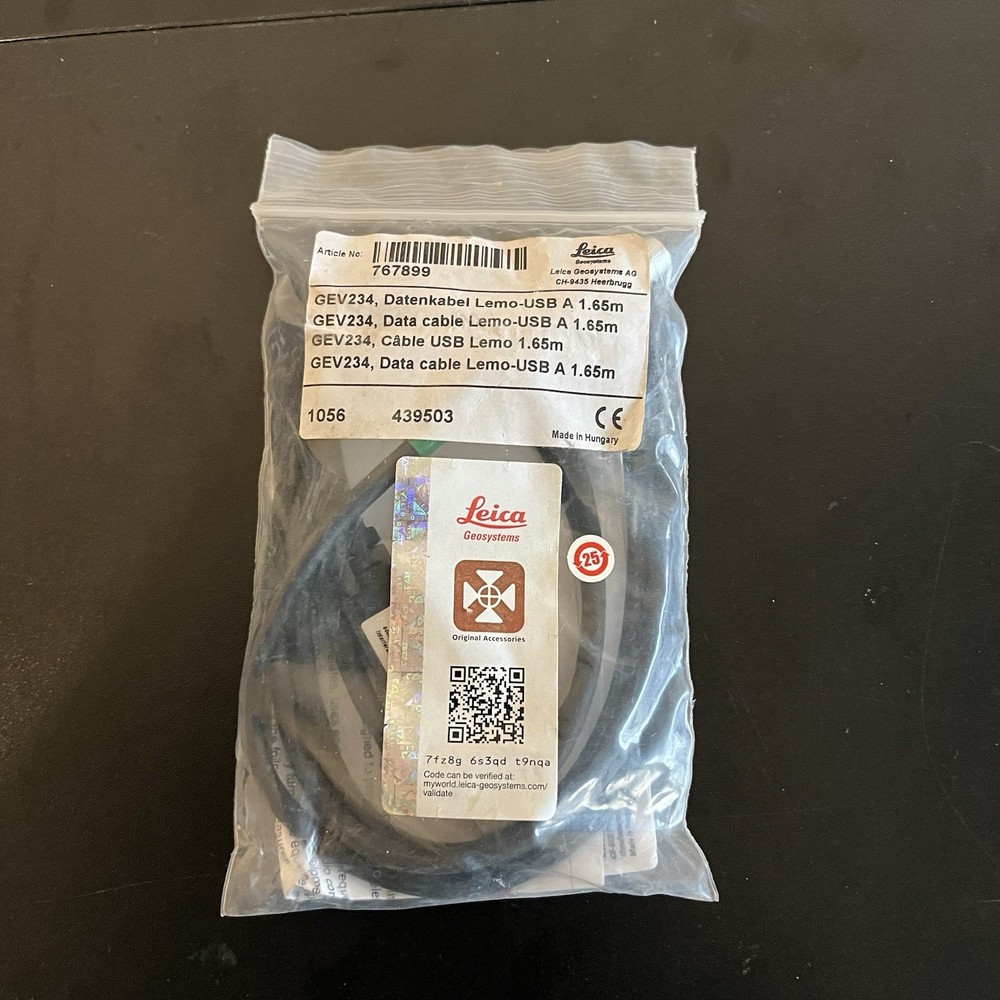 Leica GEV 234 Data Transfer cable