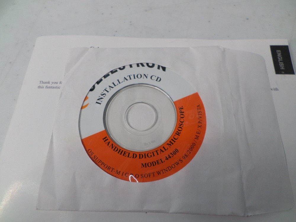 Celestron Handheld Digital Microscope 20x and 400x Model 44300