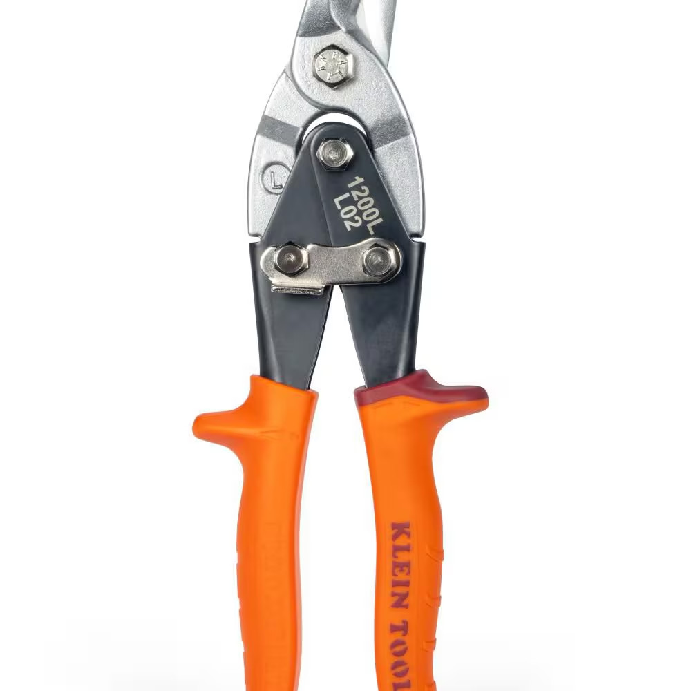 Left-Cut Aviation Snips with Wire Cutter