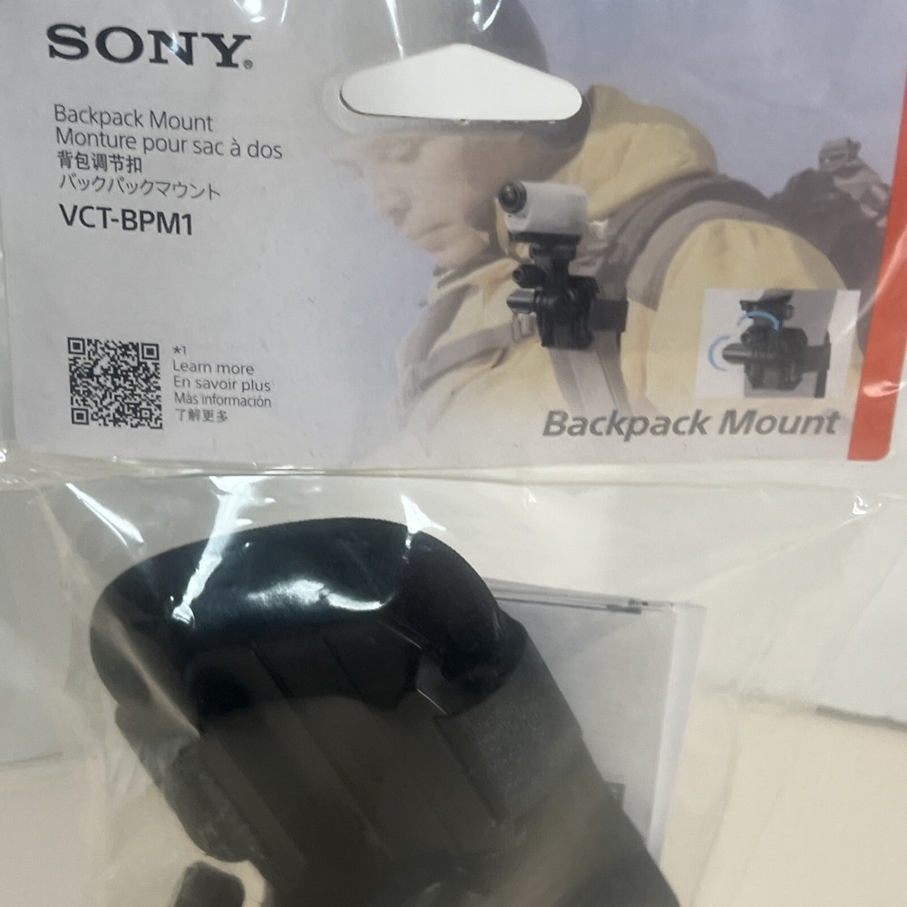 SONY VCT-BPM1 Backpack Mount New In Package, For Camera