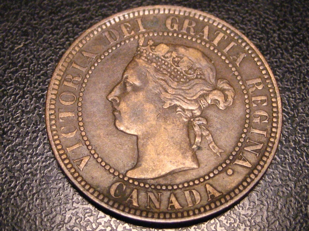 1901 Canadian Large Cent #4
