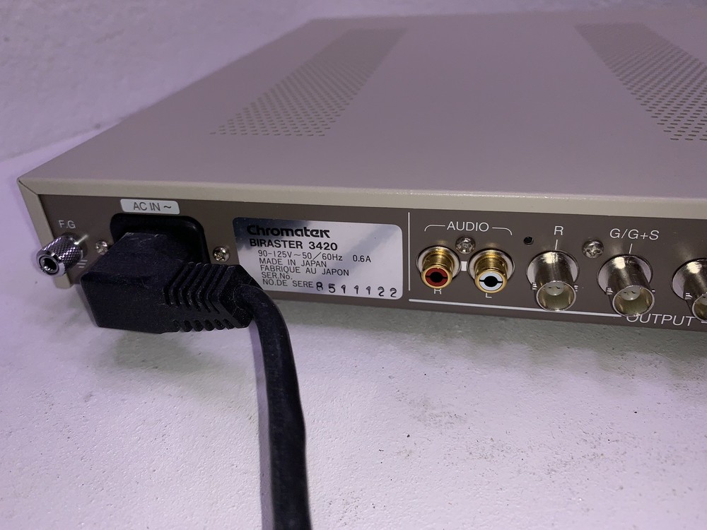Palmedia 3420 Biraster Chromatek Console NIB