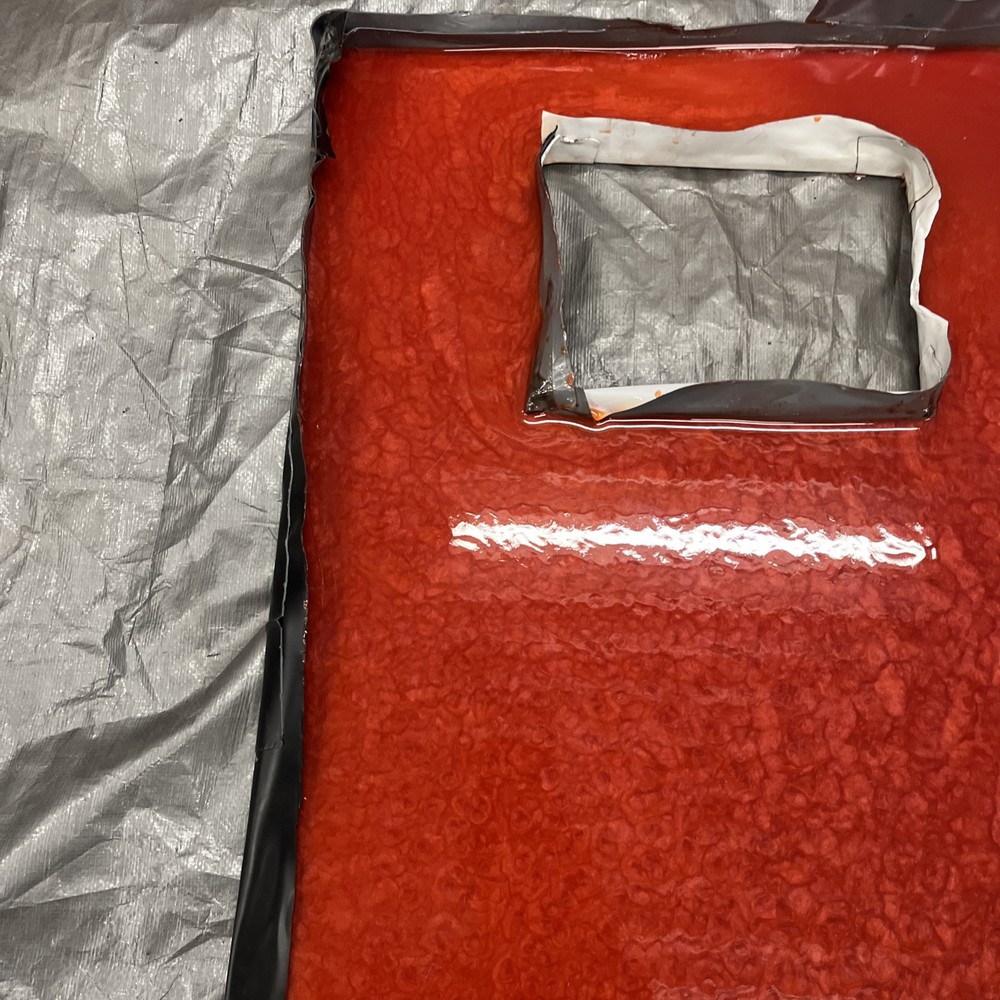 Peterbilt 379 Driver Side Cargo Floor Cherry Red