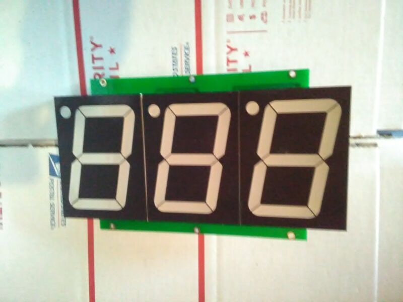 kings castle arcade redemption scoreboard pcb working #1