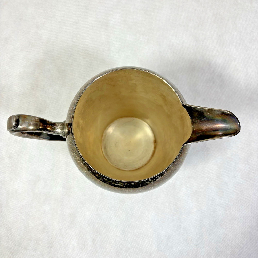 Vintage Academy Silver On Copper Pitcher #105