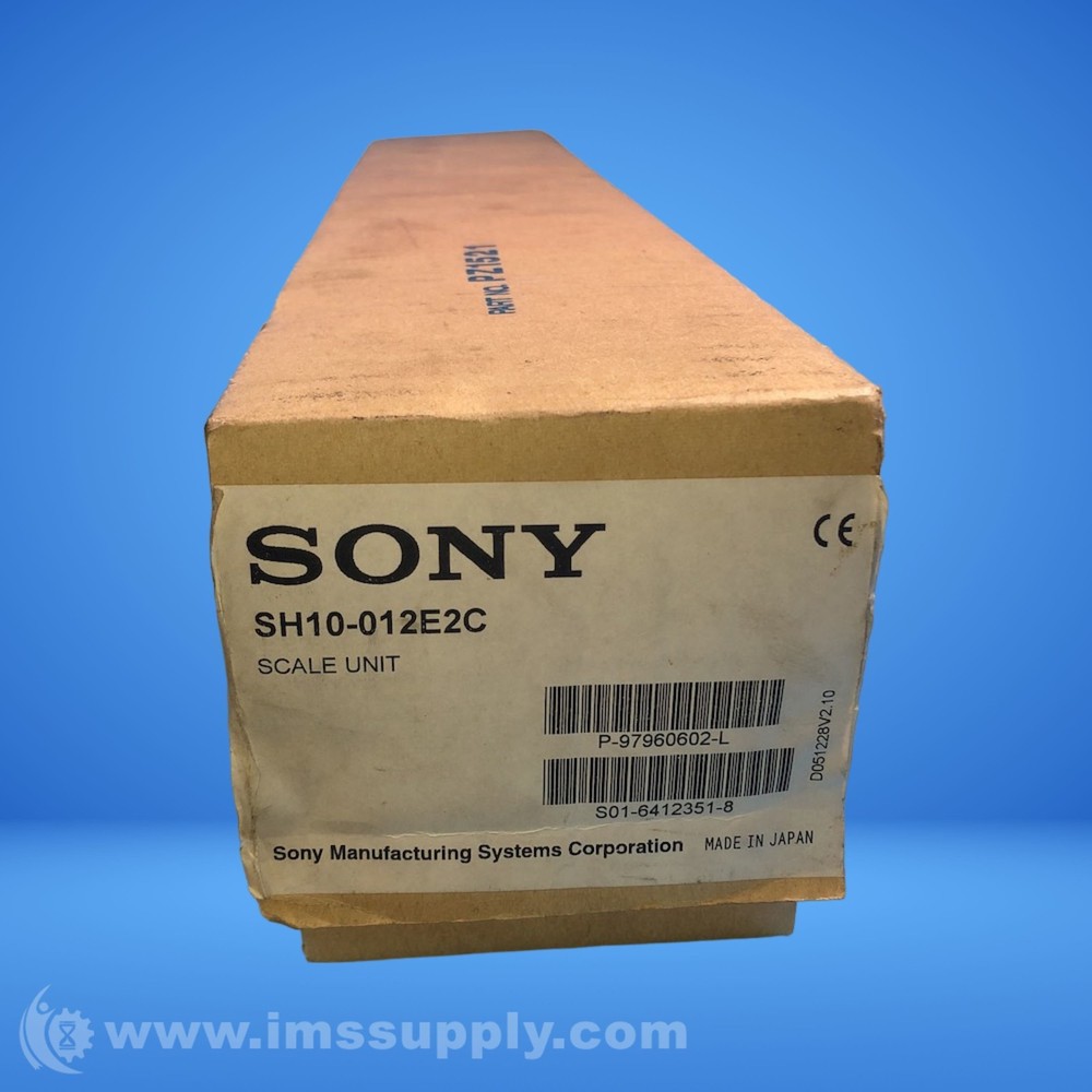 SONY SH10-012E2C, SH10 Series Scale Unit, Digital Encoder FNOB