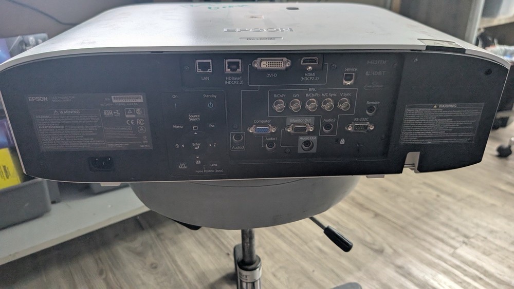 Epson Pro L1070U Model H940A Lumen Laser Projector UNTESTED