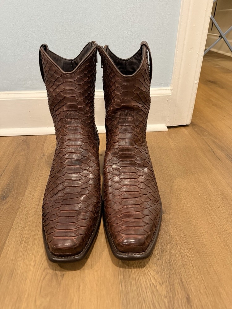 Tecovas Exotic Python Boots 12.5 D