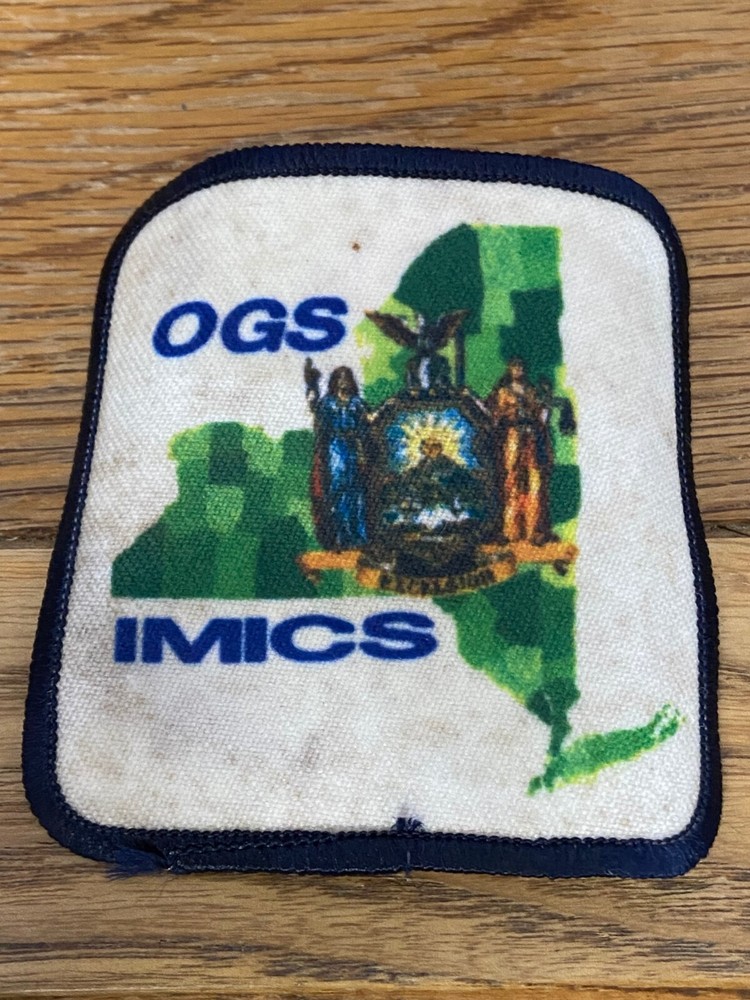 Vintage New York 2.75" OGS Patch IMICS *Pre-Owned* DTC