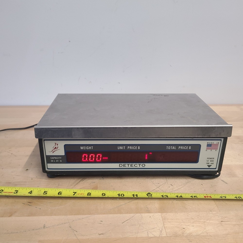 Cardinal Detecto Digital Price Computing Scale Model PC-30-A