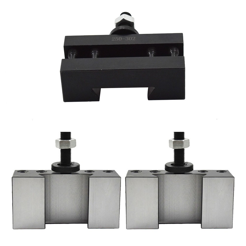LABLT 3Pcs CXA 250-302 #2 Quick Change Tool Post Boring Turning & Facing Holder