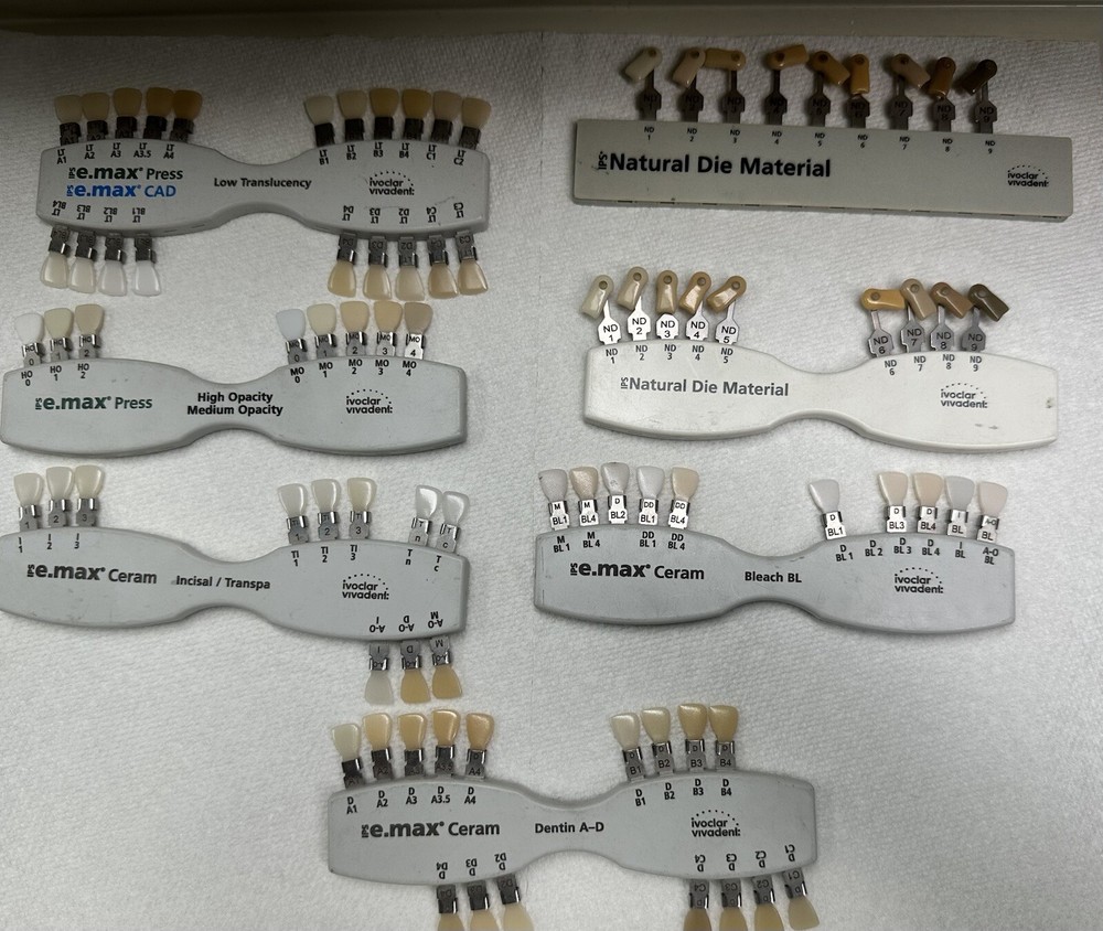 Emax Ceram Shade Guides(ONE) Read Description