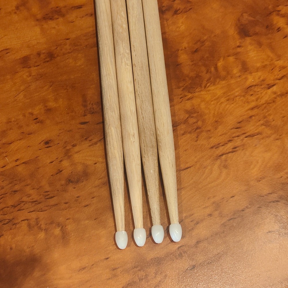 DRUM STICKS - TWO PAIRS - TWO PAIRS - TWO PAIRS