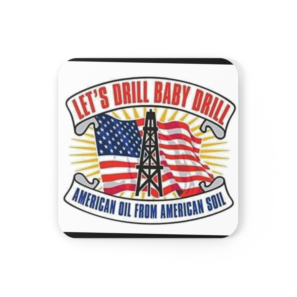 Support  American Oil Back Coaster