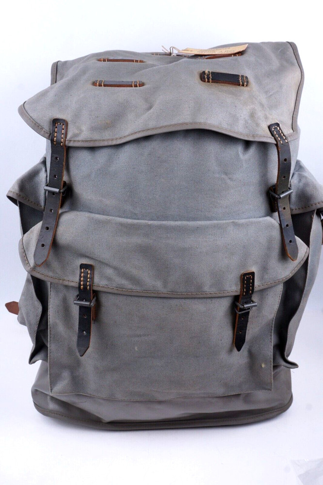 WWII GERMAN HEER MOUNTAIN TROOPER  CANVAS BACKPACK Original authentic