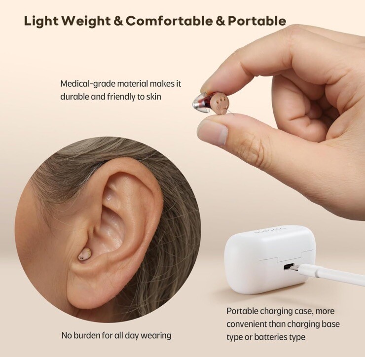Hearing Aids (Not Amplifiers), Vivtone Rechargeable Digital Hearing Aids
