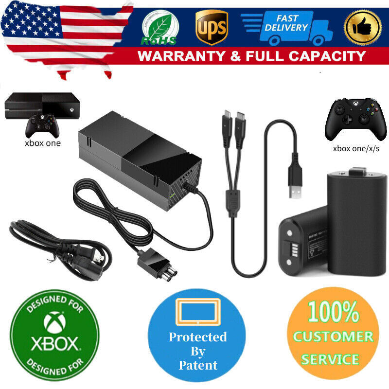For XBOX ONE controller / Console Power Supply Adapter Cable Power Brick Charger