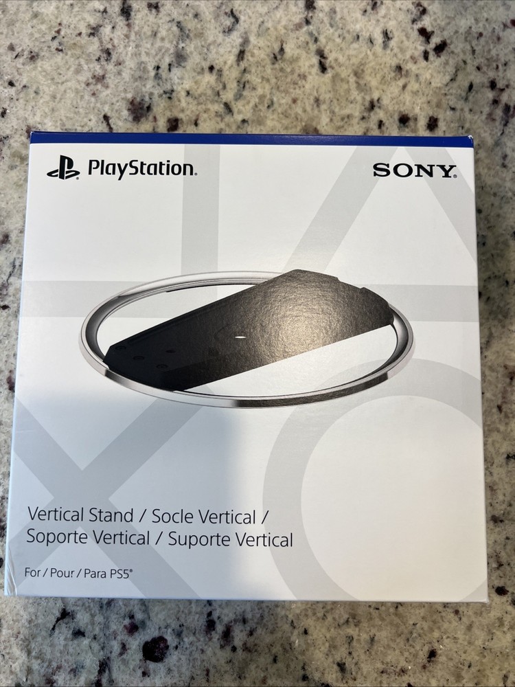 PlayStation 5 Accessories Bundle. Blue Controller, Chrome Vert Stand, HDMI Cable