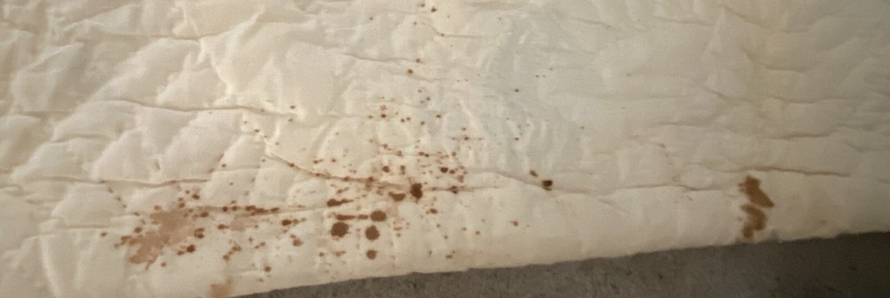 QUILT-‘SIGNED’ HANDMADE Wedding Ring Pattern 78” X 56” PATCHWORK *ANTIQUE*