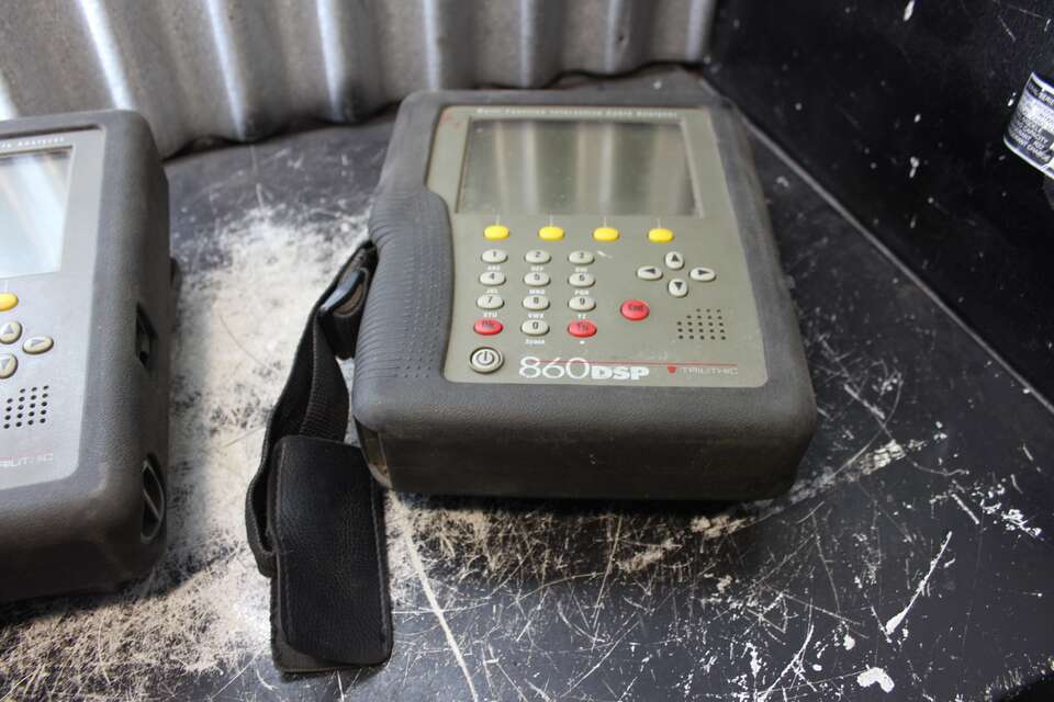 2 x Trilithic 860DSP Multi-Function Interactive Cable Analyzer (NOT TESTED)