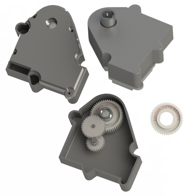 GM HVAC Blend Door Actuator Gear Rebuild kit (fits many GM vehicles 1990-2013)