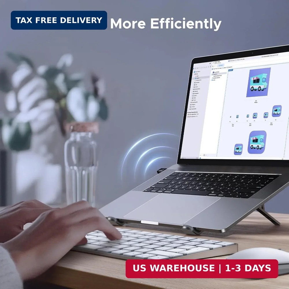 UGREEN USB Bluetooth 5.3 Adapter for PC, Plug & Play for Windows 11/10/8.1, Blue