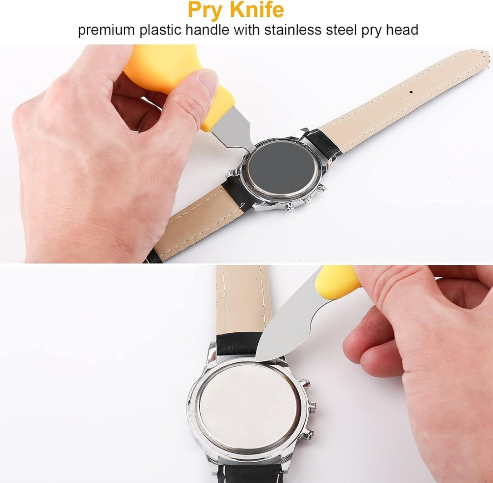 Comprehensive Watch Battery Replacement Kit - 9 Professional Tools for Everyone