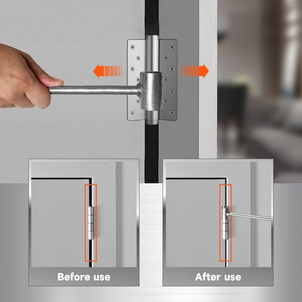Door Hinge Adjustment Tool - Universal Hinge Alignment Device for Repair