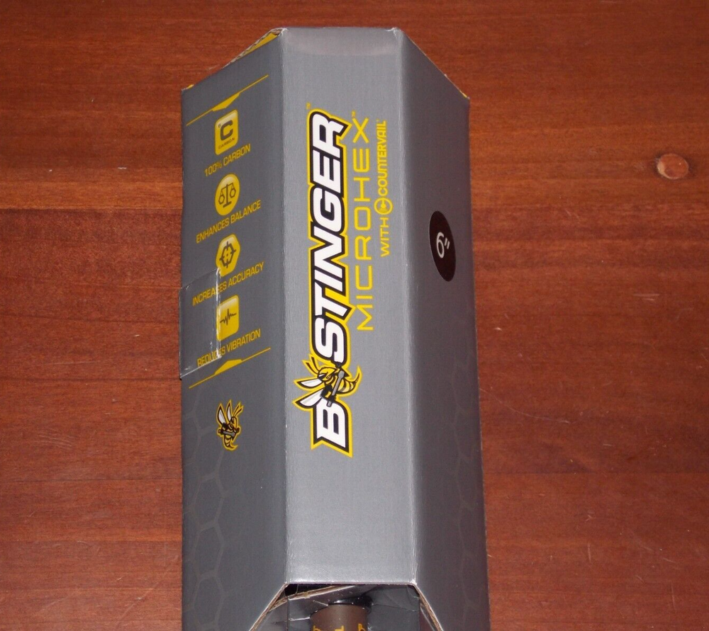 Bee Stinger MicroHex 6" Stabilizer in Brown Finish - B Stinger