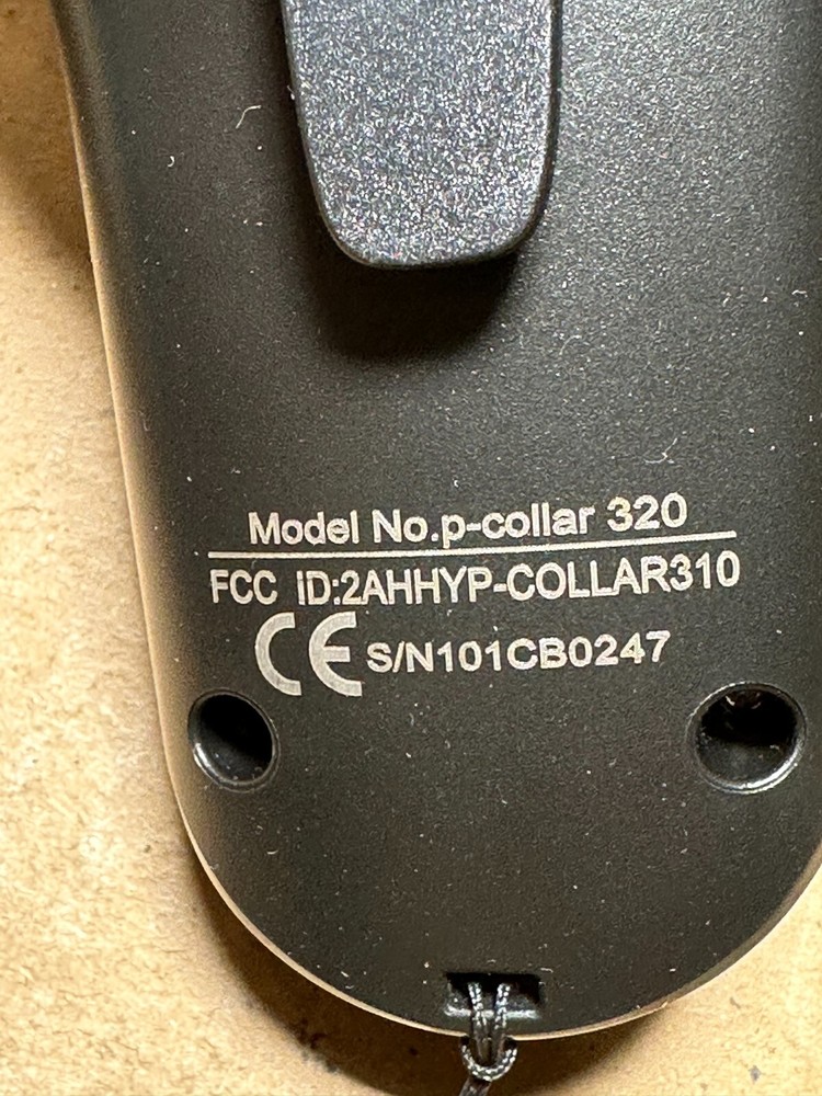 Remote Training Collar For Medium Dogs P-Collar 320