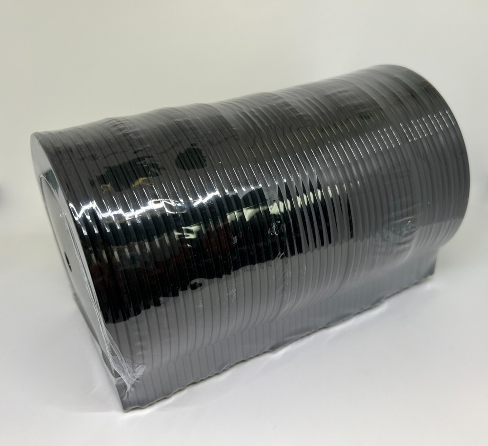 10 PCS NEW CD/DVD CLAM SHELL CASES PAKRITE CSHELL, BLACK, JS100BLK
