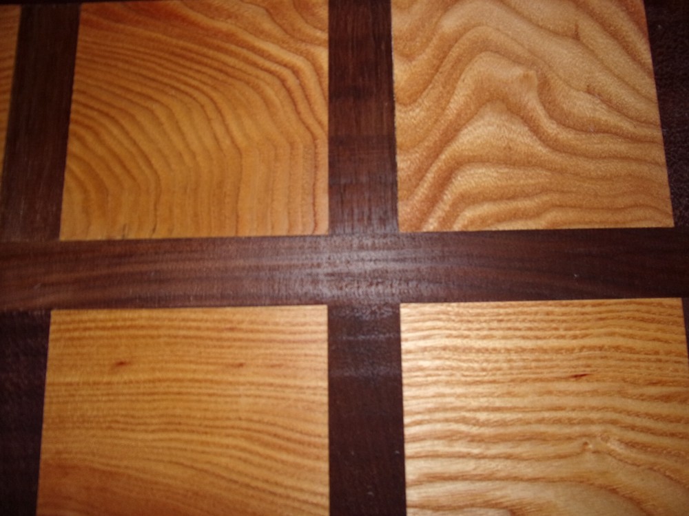 DECORATIVE CHARCUTERIE CUTTING BOARD SOLID WALNUT & HONEY LOCUS WEDDING HANDMADE