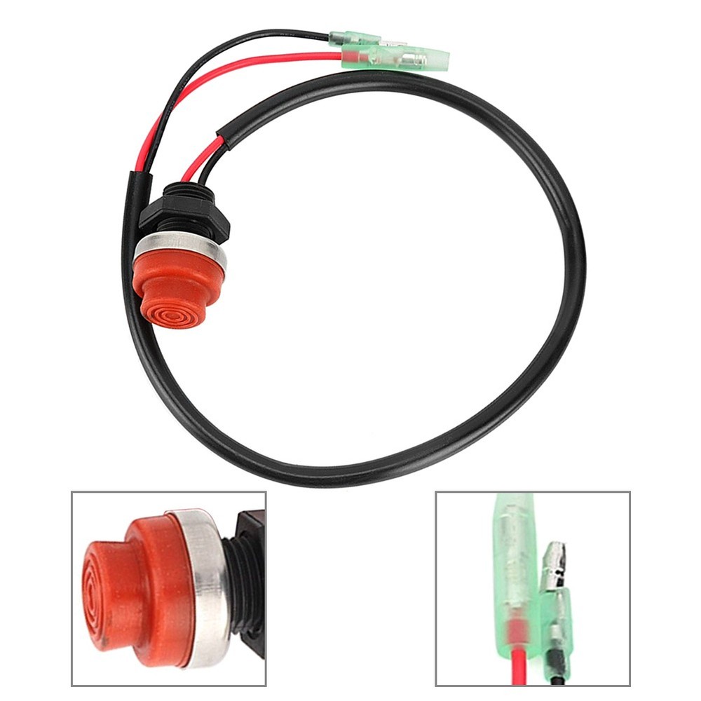 Outboard Engine Motor Start Kill Stop Switch Boat Yachts Universal