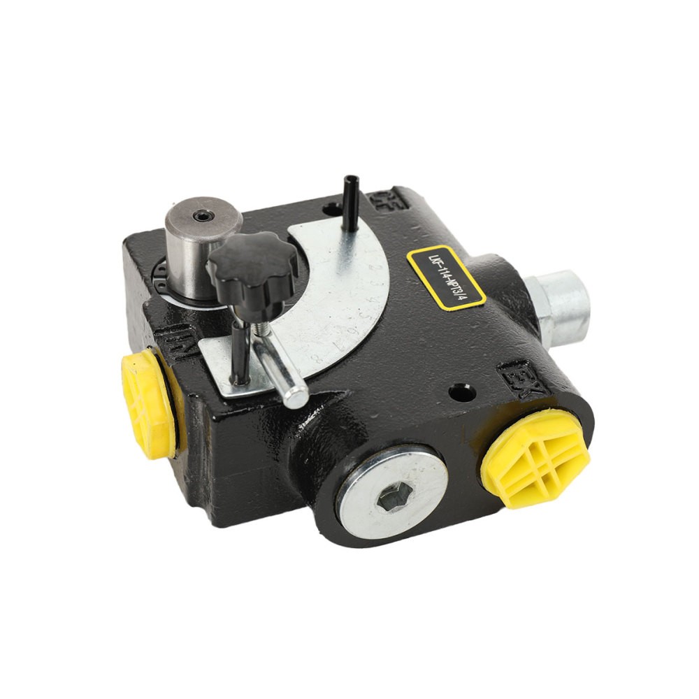 3/4” NPT Hydraulic Variable Flow Control Valve w/ Relief Adjustable 0-30 GPM