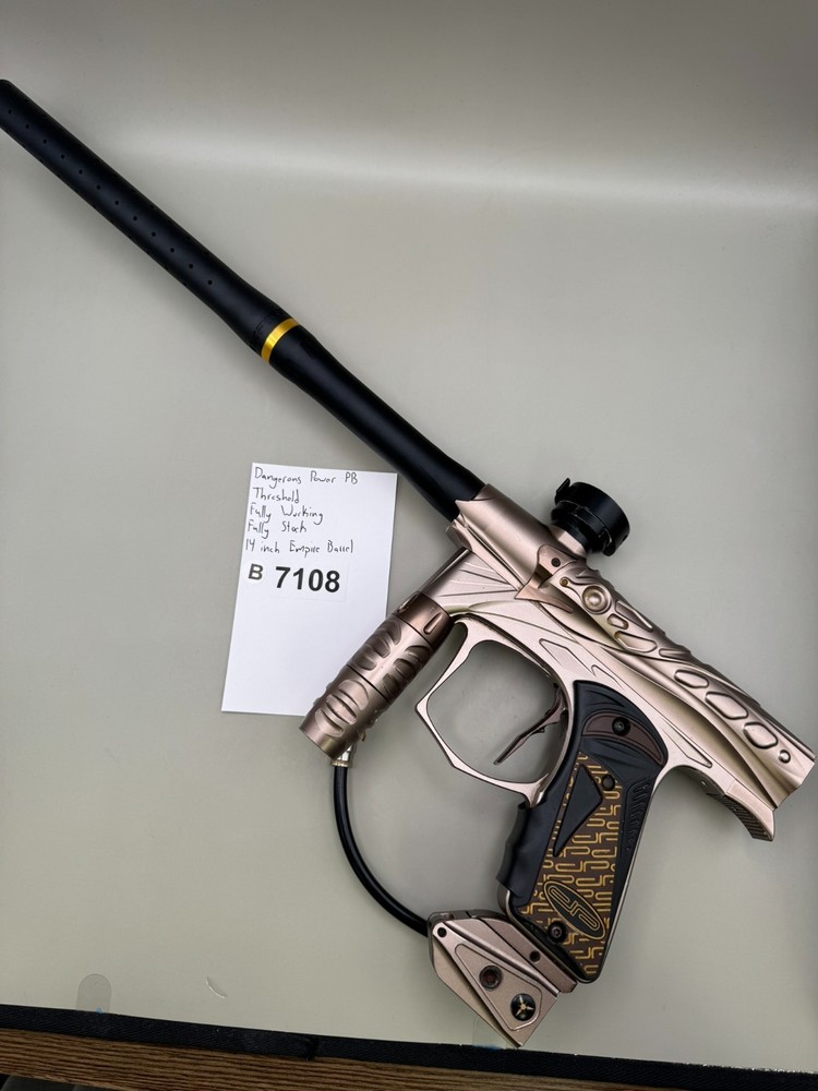 Dangerous Power PB Threshold Paintball Marker Fully Working
